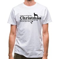 A dog is not just for christmas with careful carving it can last ’till the new year classic fit.