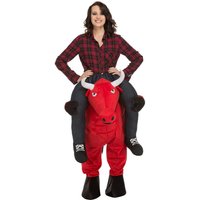Costume for Adults My Other Me Ride-On Red Bull One size