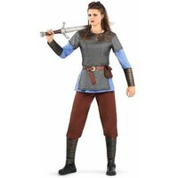 Costume for Adults My Other Me 5 Pieces Female Viking Brown