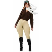 Costume for Adults My Other Me Aircraft Pilot Brown