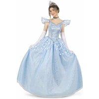 Costume for Adults My Other Me Blue Princess 3 Pieces