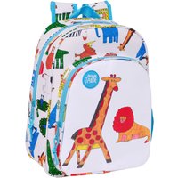 School Bag Algo de Jaime White 26 x 34 x 11 cm