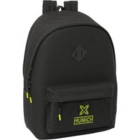 School Bag Munich +usb munich Black 31 x 44 x 18 cm