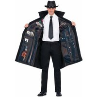 Costume for Adults My Other Me One size 2 Pieces Mafioso Black