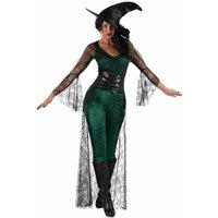 Costume for Adults My Other Me Green Witch M
