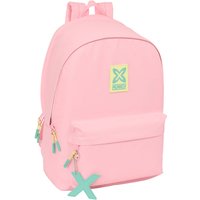 School Bag Munich +usb munich Pink 31 x 44 x 18 cm