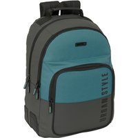 School Bag Safta Urban style Blue Grey 32 x 42 x 15 cm