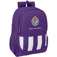 School Bag Real Valladolid C.F. White Purple 32 x 44 x 16 cm
