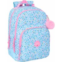 School Bag Vicky Martín Berrocal Paraíso Blue Pink 32 x 42 x 15 cm