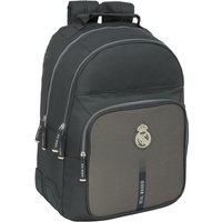 School Bag Real Madrid C.F. Grey 32 x 42 x 15 cm