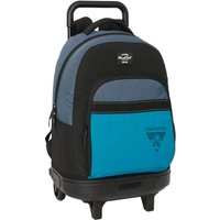 School Rucksack with Wheels BlackFit8 California Blue Black 33 x 45 x 22 cm