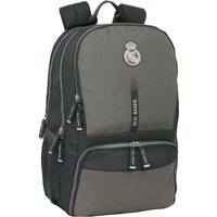 School Bag Real Madrid C.F. Grey 30 x 42 x 17 cm