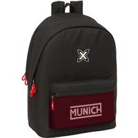 School Bag Munich +usb munich Black 31 x 44 x 18 cm