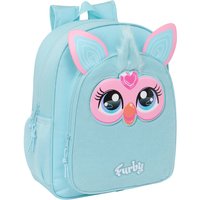 School Bag Furby Sky blue 32 x 38 x 12 cm