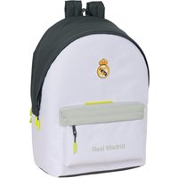 School Bag Real Madrid C.F. White 31 x 44 x 18 cm