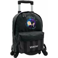 School Rucksack with Wheels Wednesday 43 x 31 x 13,5 cm