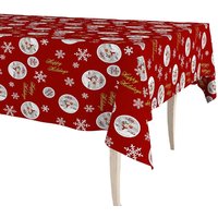 Tablecloth roll Exma Red 140 cm x 25 m Christmas