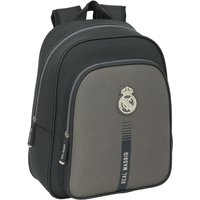 School Bag Real Madrid C.F. Grey 27 x 33 x 10 cm