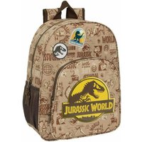 School Bag Jurassic World Beige 33 x 42 x 14 cm