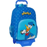 School Rucksack with Wheels Donald Blue 33 x 42 x 14 cm