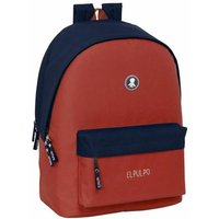 School Bag El Pulpo Red Navy Blue 31 x 44 x 18 cm