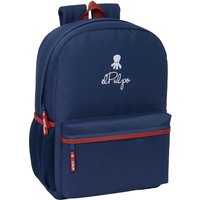 School Bag El Pulpo Navy Blue 32 x 43 x 14 cm