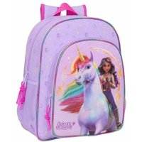 School Bag Unicorn Academy Lilac 32 x 38 x 12 cm
