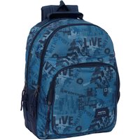 School Bag Safta New edition Navy Blue 32 x 42 x 15 cm