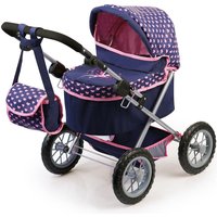 Doll Stroller Reig Trendy Royal Special Version Blue Pink 45 cm
