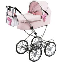 Doll Stroller Reig Dolls Pram Pink 64 cm