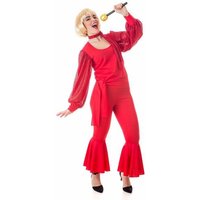Costume for Adults Carrá Red Singer XL (4 Pieces)