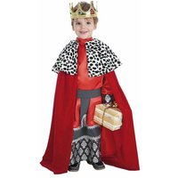 Costume for Children Wizard King Gaspar 3-5 years Red