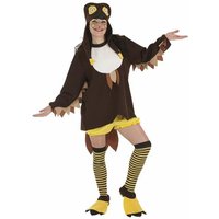 Costume for Adults Owl Lady L (5 Pieces)