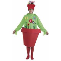 Costume for Adults Plant pot M/L (3 Pieces)