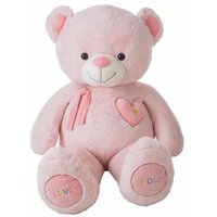 Fluffy toy Valentin Pink Bear 115 cm