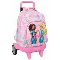 School Bag Barbie Painterly Pink Sky blue 33 x 45 x 22 cm