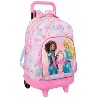 School Bag Barbie Painterly Pink Sky blue 33 x 45 x 22 cm