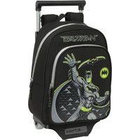 School Rucksack with Wheels Batman Game over Black 27 x 33 x 10 cm