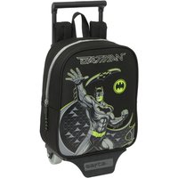 School Rucksack with Wheels Batman Game over Black 22 x 27 x 10 cm