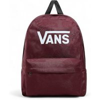 School Bag Vans Old Skool Print Maroon