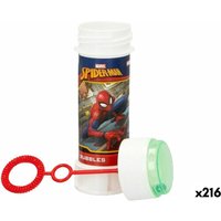 Bubble blower Spider-Man 60 ml 3,8 x 11,5 x 3,8 cm (216 Units)