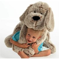 Fluffy toy Gipsy Dog Grey