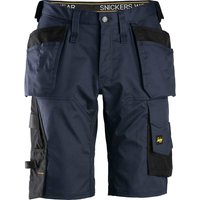 Snickers 6151 Mens Allround Work Stretch Loose Fit Holster Pockets Shorts Navy Blue 30″