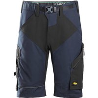 Snickers 6914 Mens FlexiWork Comfort Shorts Navy / Black 50"