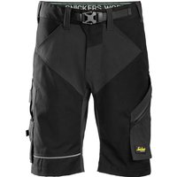 Snickers 6914 Mens FlexiWork Comfort Shorts Black 39"