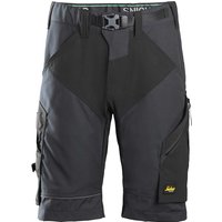 Snickers 6914 Mens FlexiWork Comfort Shorts Grey / Black 50"