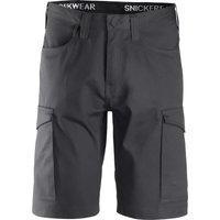 Snickers 6100 Mens Service Shorts Steel Grey 30"