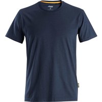 Snickers 2526 Mens Allround Work Organic Cotton T Shirt Navy 2XL
