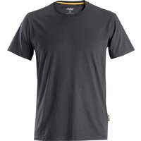 Snickers 2526 Mens Allround Work Organic Cotton T Shirt Grey M