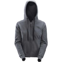 Snickers Ladies Zip Hoodie Steel Grey L